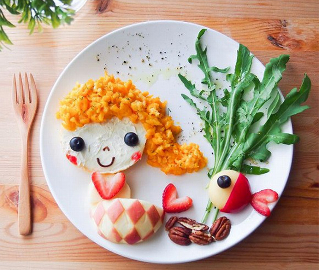 20 ý tưởng sáng tạo làm bữa trưa cho bé