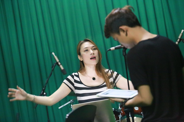The Voice 2015: Mỹ Tâm ráo riết tập luyện cho học trò trước vòng liveshow