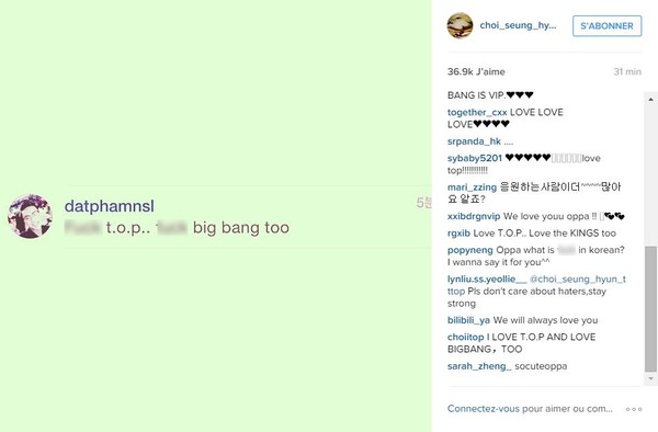 Hot News: Top (BigBang) bị anti-fan Việt khủng bố, Tao bị xoá sổ khỏi EXO-M