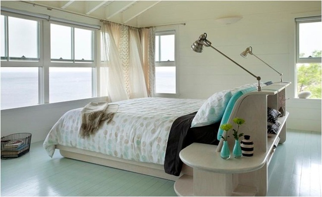 8 mẫu phòng ngủ đẹp dành cho những người yêu màu xanh
