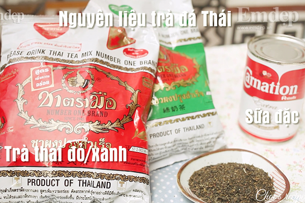 3 thức uống tuyệt ngon từ trà Thái Lan