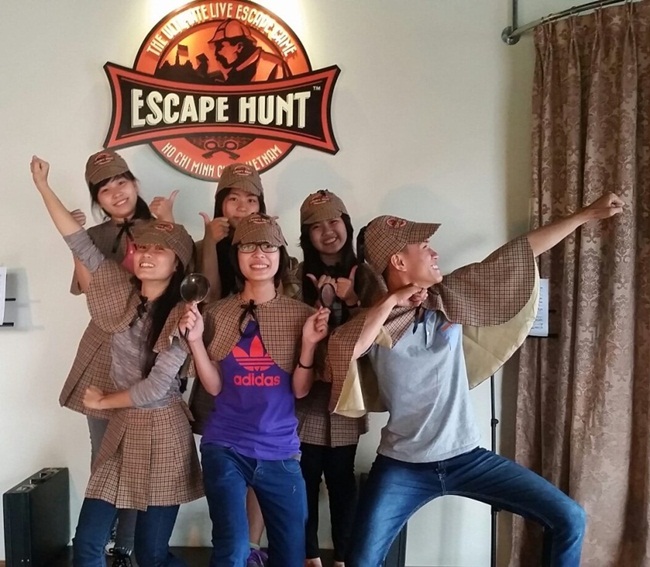 Giới trẻ Sài Gòn “phát sốt” vì The Escape Hunt Experience