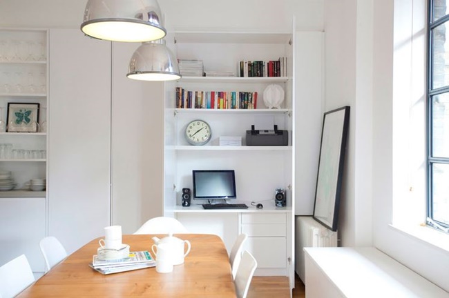 10 ý tưởng đặt đồ văn phòng cho những góc làm việc nhỏ hẹp