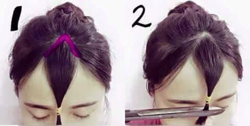 Thêm 2 cách cắt tóc mái thưa Hàn Quốc cực xinh