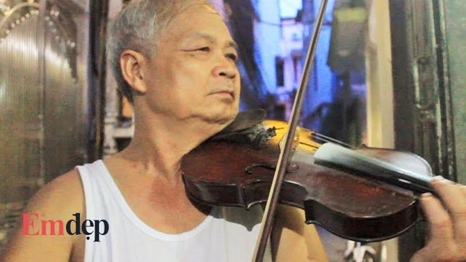 Quán ốc phục vụ đàn violin duy nhất  ở Hà Nội