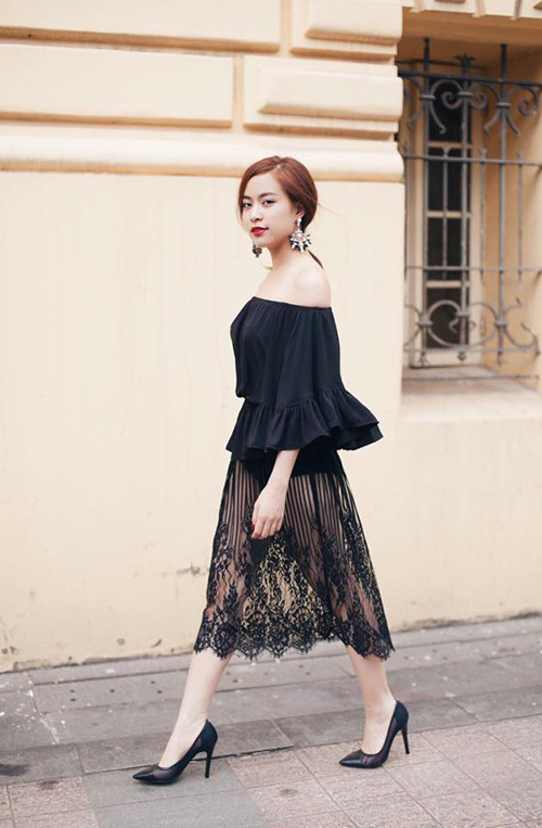 Sao Việt đẹp khó cưỡng với chiếc áo gợi cảm nhất hè 2015