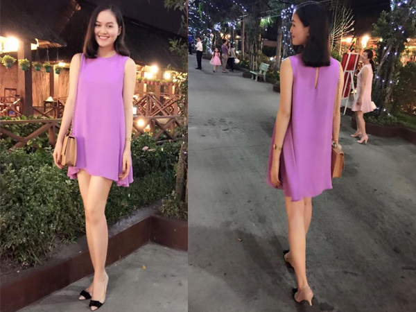 Thanh lịch với váy suông trong street style sang thu của sao Việt