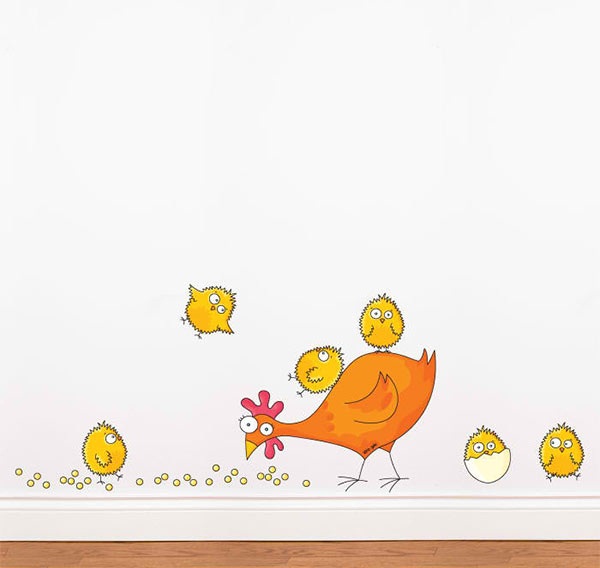 15 ý tưởng trang trí tường decal siêu dễ thường dành cho các bé
