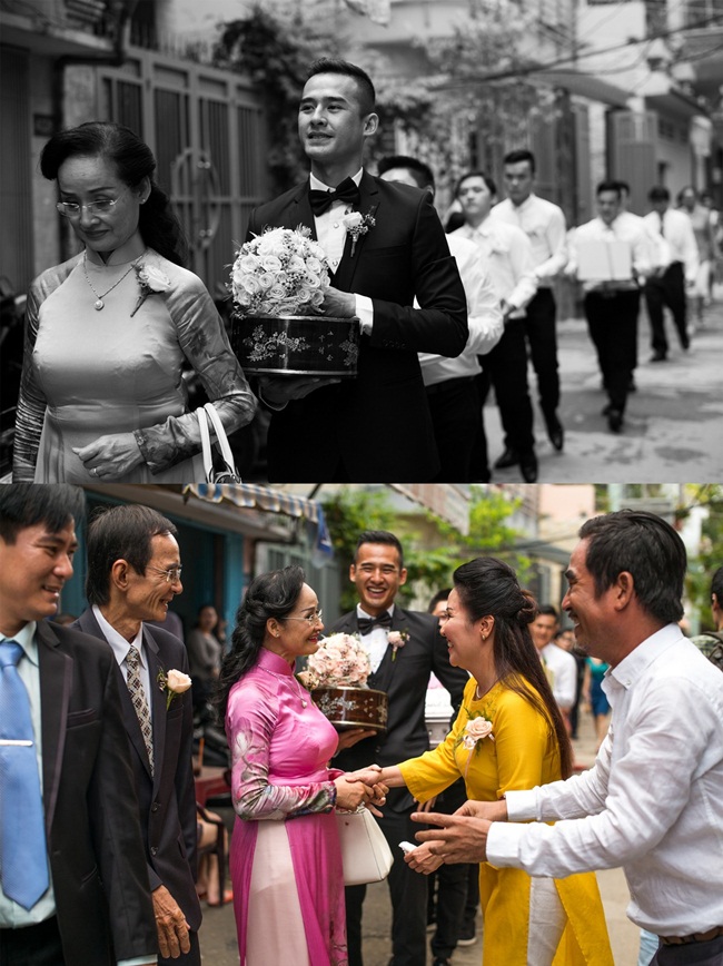 Khoảnh khắc hạnh phúc của Lương Thế Thành - Thuý Diễm trong lễ đính hôn
