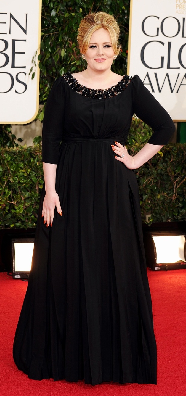 Thời trang thảm đỏ của Adele: Từ cô nàng béo tròn đến quý cô thanh lịch
