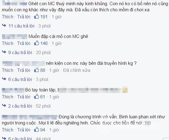 MC Thùy Minh xin lỗi vợ đại gia kim cương sau talkshow bênh vực Hà Hồ