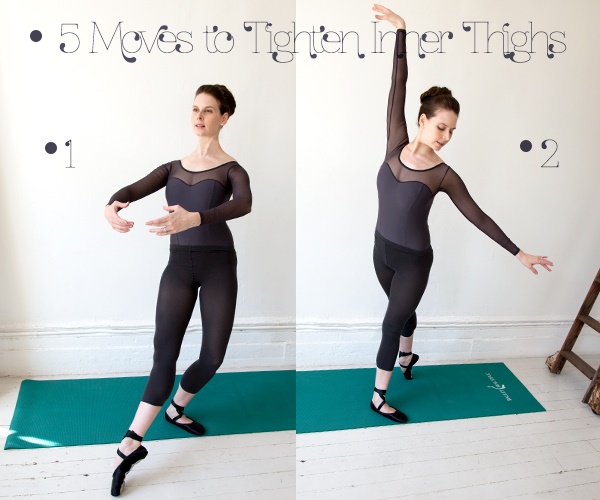 5 động tác ballet đơn giản giúp bạn giảm mỡ đùi