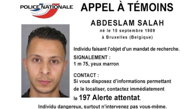 Vụ khủng bố ở Paris: Đang truy lùng ráo riết các nghi phạm