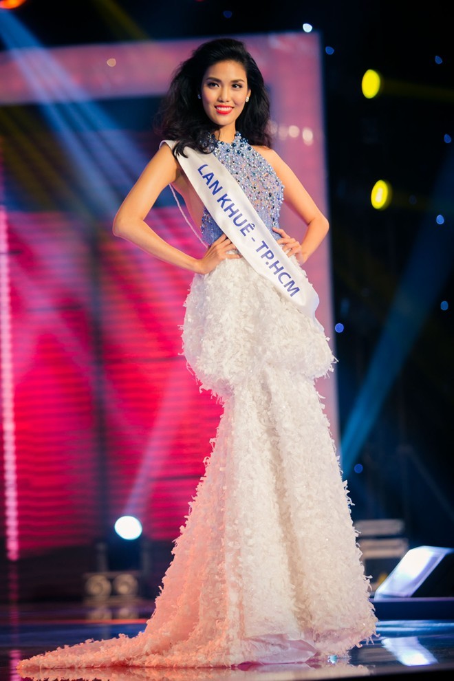 Lan Khuê được bình chọn là Á Hậu 1 Hoa hậu thế giới 2015