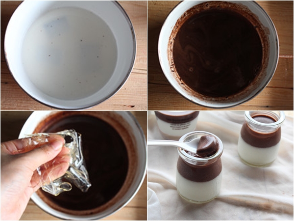 Pudding sữa chocolate vừa ngậy vừa thơm