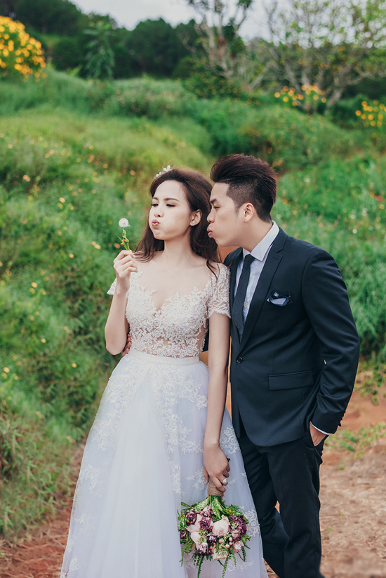 Những bộ ảnh cưới tuyệt đẹp của mỹ nhân Việt 2015