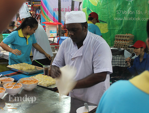 Tp.HCM: Người dân hào hứng tham dự liên hoan ẩm thực quốc tế