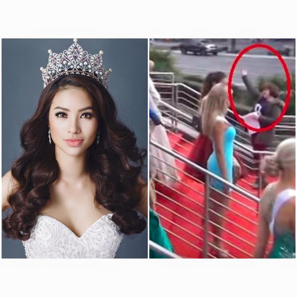 Phạm Hương lên tiếng khi bị tố “bon chen” tại Miss Universe 2015