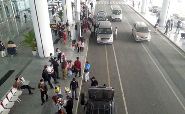 Camera an ninh hoạt động liên tục tại sân bay Nội Bài. Ảnh minh họa.