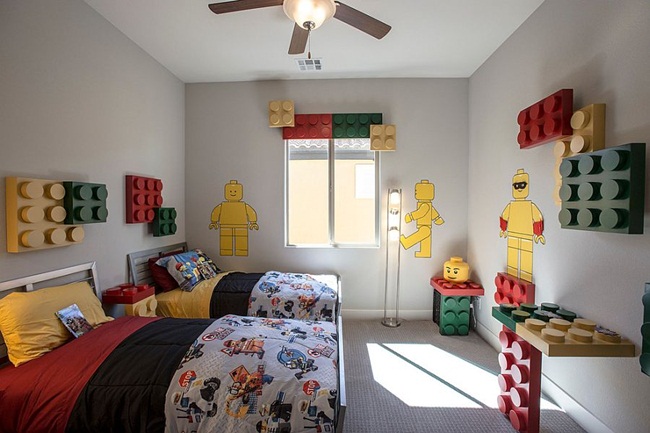 10 phòng ngủ màu xám đẹp cho trẻ nhỏ