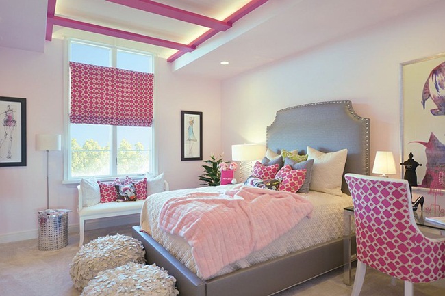 10 phòng ngủ màu xám đẹp cho trẻ nhỏ