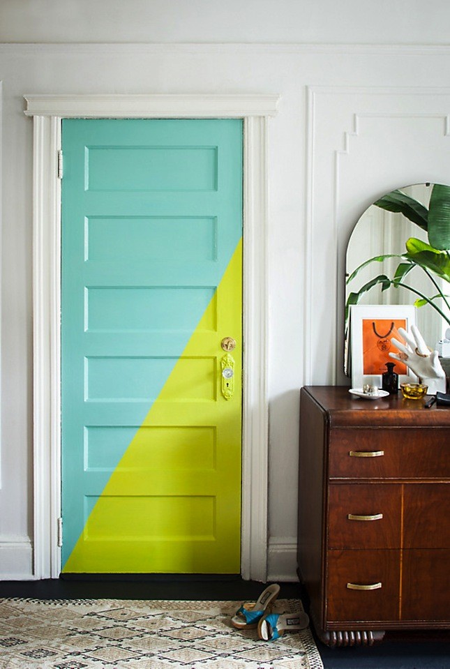 9 ý tưởng sơn cánh cửa đẹp và lạ