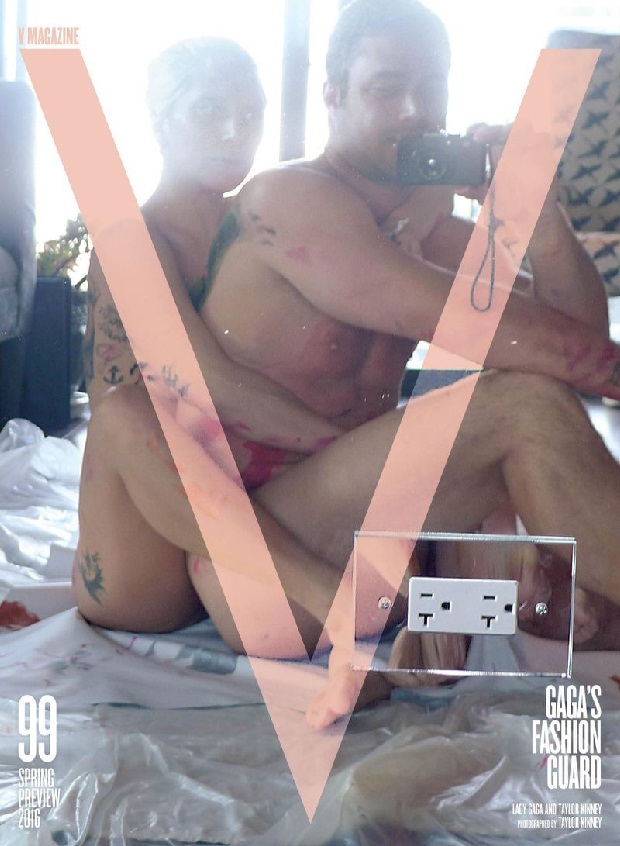 Lady Gaga khoe “ảnh giường chiếu” với chồng chưa cưới trên bìa tạp chí