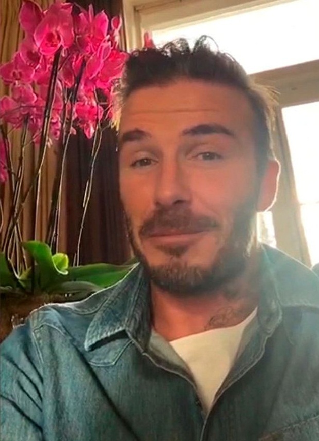 David Beckham quay clip động viên bệnh nhân nhí ung thư