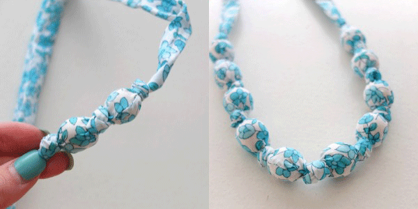 Biến tấu 3 loại vòng cổ xinh yêu từ vải