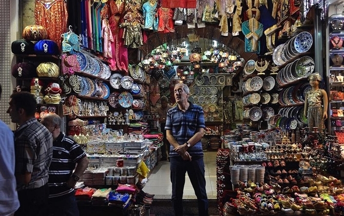 Đến với khu chợ màu sắc Grand Bazaar của thủ đô Thổ Nhĩ Kỳ