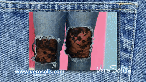 Tự chế lại quần jeans cũ thành những 'items' cực chất.