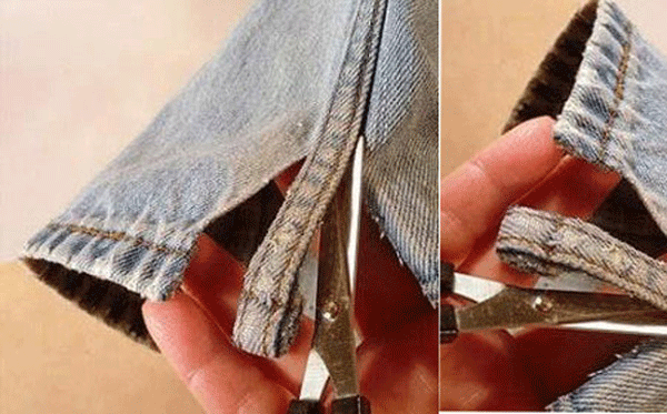 LÀm dép từ túi sau quần jean