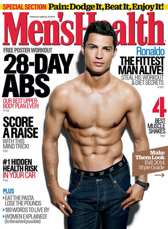 Cơ thể Ronaldo còn hoàn hảo hơn cả Lý Tiểu Long