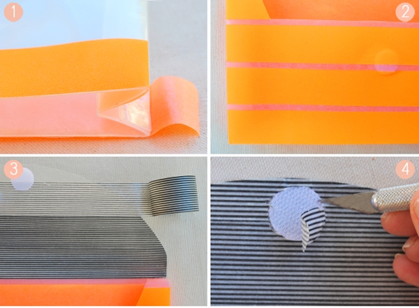 Ví nhựa sành điệu được làm từ băng dính Nhật Bản