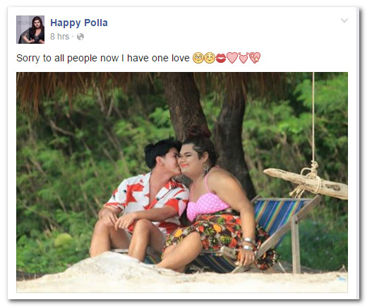 Happy Polla công khai bạn trai mới, FA 