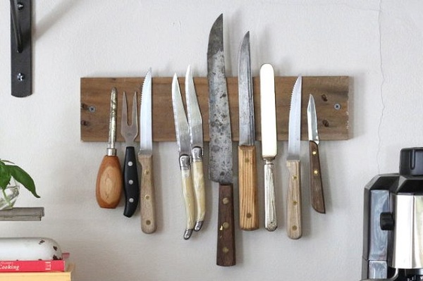 Những cách sáng tạo để làm giá cắm dao