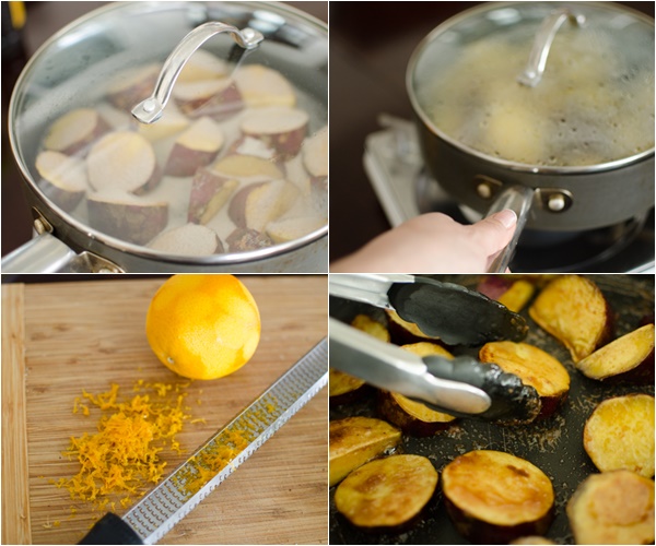 Cách làm khoai lang bọc đường bé nào cũng mê