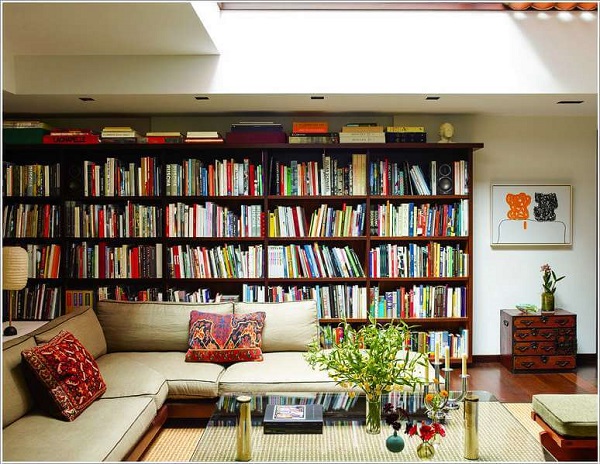 Những vị trí 'đắc địa' lưu trữ sách gọn đẹp trong nhà