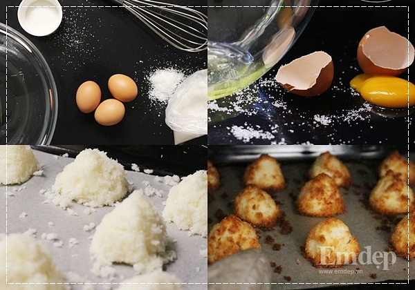 Cách làm bánh dừa sấy cho con ăn ngon buổi sáng 