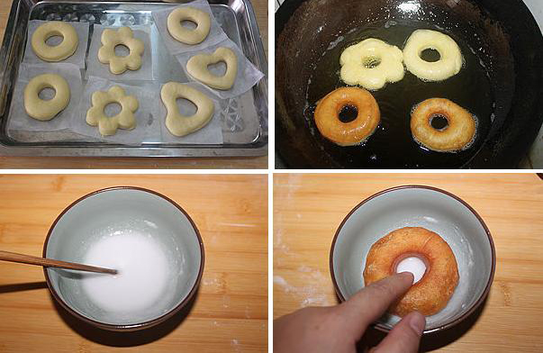 Tự làm bánh doughnut ngon không cần lò nướng