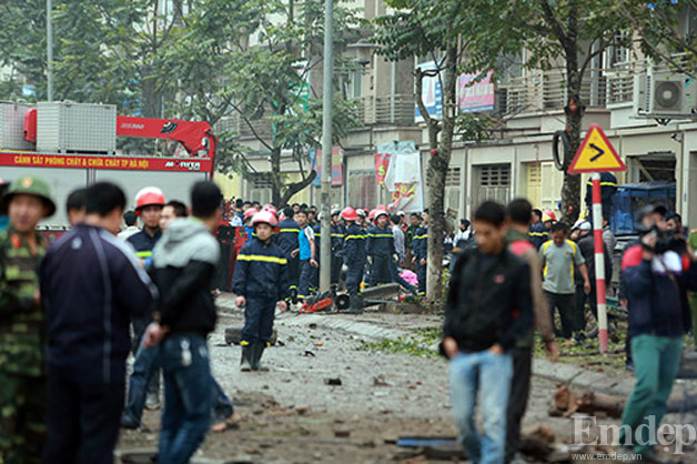 Vụ nổ ở Văn Phú: Bàng hoàng qua lời kể của nhân chứng