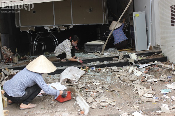 Hoang mang khắc phục hậu quả sau vụ nổ tại KĐT Văn Phú (Hà Đông)