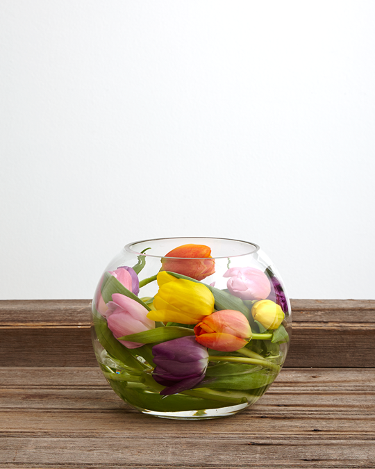 Tham khảo những cách cắm hoa khéo léo bằng bình thủy tinh