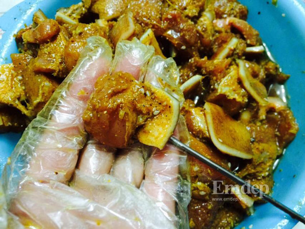 Cách làm thịt lợn nướng giềng sả cực kỳ thơm ngon