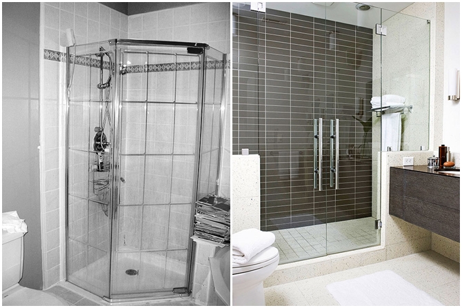 Ngắm nhìn “dung nhan” những căn phòng tắm trước và sau khi cải tạo