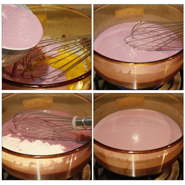 Cách làm kem khoai tím giải nhiệt ngày oi bức