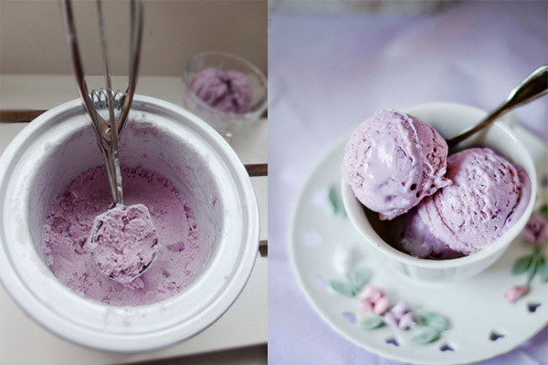 Cách làm kem khoai tím giải nhiệt ngày oi bức