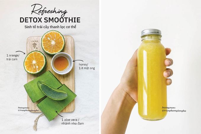 9X Sài Gòn gợi ý 8 công thức detox giúp da mịn, dáng thon