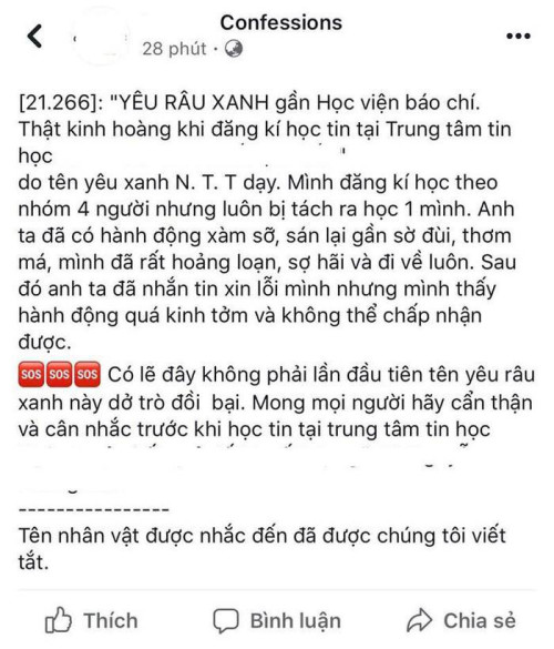 Triệu tập ông chủ trung tâm tin học bị tố sờ đùi, hôn má nữ sinh