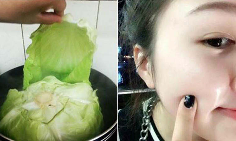 Chỉ với 1 chiếc lá bắp cải vừa ăn, vừa uống giúp da sáng hồng chỉ sau 1 tuần